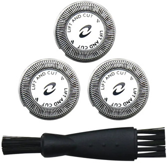 3pcs Replacement Shaver Head for Philips Norelco HQ3 HQ56 HQ55 HQ442 HQ300 HQ916 HQ5426 HQ5430 HQ5625 Razor Blade double knife