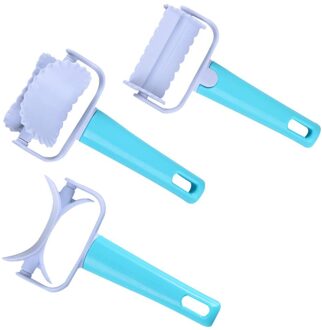 3Pcs Rolling Angel Biscuit Cookies Cutter Mallen Plastic Maker Cake Diy Decorating Keuken Bakvorm Decorating Keukens Gereedschap