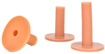 3Pcs Rubber Driving Range Golf Tees Houder Tee Home Training Praktijk Mat