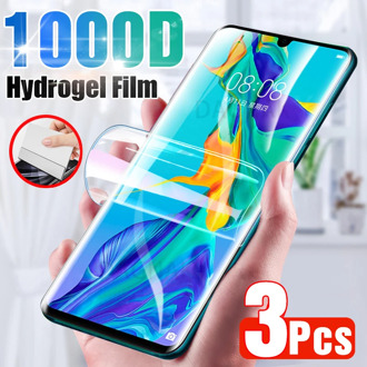 3Pcs Screen Protector For Huawei P30 Pro P20 Lite P40 P10 Full Cover Hydrogel Film For Huawei Mate 10 20 30 Pro Honor 9 20 lite