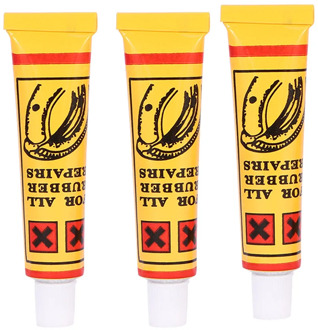 3pcs/set 10 ML Bicycle Tire Repair Road Mountain Bike Tyre Inner Tube Puncture Repair Rubber Cement Cold Glue Bike Tire Patch