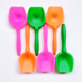 3PCS/Set Toy Shovels Children Party Play House Sand Toys Summer Beach Toys Candy Color Sand Scoop Tools Kid Birthday Gifts