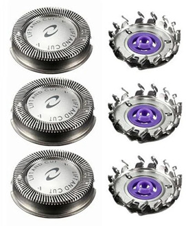 3Pcs Shaver Head Replacement Shaver Blade for HQ3 HQ4 HQ55 HQ56 HQ6900 HQ6868 HQ5812 HQ6874 Razor Blade for Men