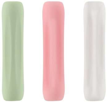 3Pcs Silicone Pouch Beschermhoes Voor Apple Potlood 1 2 Anti-Kras Touch Screen Pen Case Voor Ipad potlood 1nd 2nd Accessoires A(3stk)