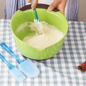 3Pcs Siliconen Spatel Non-stick Universele Schraper Spatel Bakken Spatel Volslagen Koken Siliconen Spatel Set Bakvormen Coxeer