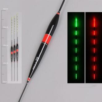 3PCS Smart Fishing Float Night Lichtgevende Led Licht Herinneren Hoge Gevoeligheid Alarm Fish Bite Kleur Veranderen Elektronische Boei Rood