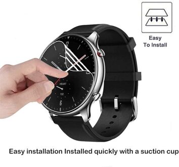 3Pcs Soft Tpu Full Screen Protector Voor Xiaomi Huami Amazfit Gtr 2 Smart Horloge Beschermende Film Cover Voor Amazfit horloge GTR2 9 stk