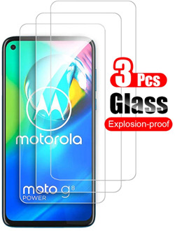 3Pcs Tempered Glass For Motorola Moto G8 G8 Play Screen Protector For Motorola Moto G8 Power Plus Protective Glass Film 9H