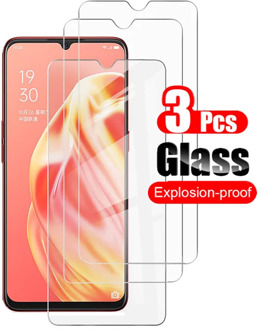 3Pcs Tempered Glass For Oppo A91 Screen Protector for Oppo A91 Protective Glass Premium Glass Shield 2.5D Toughened Film 9H