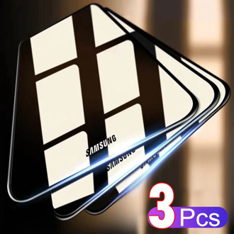 3Pcs Tempered Glass on For Samsung Galaxy A50 A40 A30 A20 A20E A10 A60 A70 A80 Screen Protective For M10 M20 M30 M40 Protection