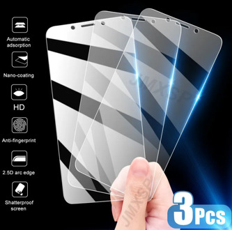 3Pcs Tempered Glass Xiaomi Mi 8 9 SE Lite 9T Screen Protector Glass on Xiaomi Mi A2 A3 Lite A1 Play X3 NFC Protective Glass Film