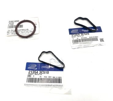 3Pcs Timing Pakking O Type Pakking Oem Voor 2006 Hyundai Azera Santa Fe Kia Sorento Cadenza 3.3L 3.5L 3.8L-V6 213533C500