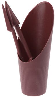 3Pcs Tuin Gereedschap Tuin Planter Kit Vetplanten Transplantatie Zaaien Zaailingen Geplant Tool Bruin