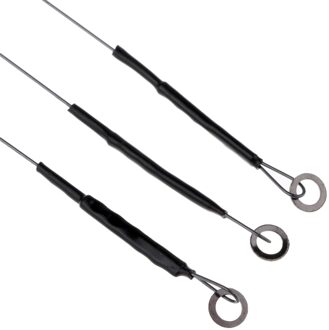 3Pcs Vissen Leiders Vissen Draden Met Snap En Swivel Sterkte Vissen Tools Voor Vissen Liefhebbers
