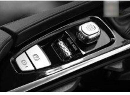 3Pcs Zilver Aluminium Een-Knop Start Switch Cover Trim Voor Volvo XC60 Schakelaar Cover