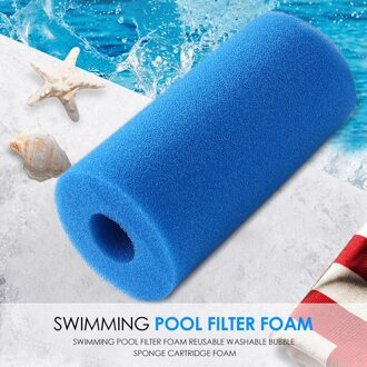 3Pcs Zwembad 10Cm X 20Cm Schuim Filter Spons Herbruikbare Voor Intex Type Een Wasbare Biofoam Cleaner filter Foam Sponzen Gereedschap