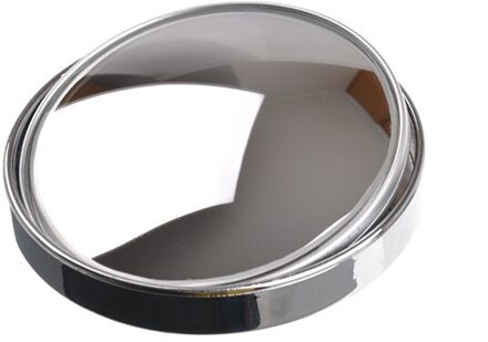3R-036 Stick-On Convex Blind Spot Achteruitkijkspiegel Met Verstelbare Groothoek-75 Mm (Zilver)