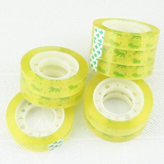 3Rolls 12Mm * 30M Transparante Tape Clear Afdichting Verpakking Student Briefpapier Accessoires School Kantoorbenodigdheden 2022