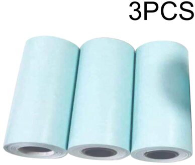 3Rolls Glad Praktische Printable Sticker Papier Accessoires Met Zelfklevende Label Professionele Home Office Voor Peripage A6