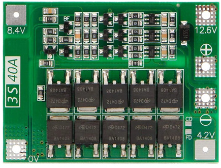 3S 40A 18650 Li-Ion Lithium Battery Charger Protection Board Pcb Bms For Drill Motor 11.1V 12.6V Lipo Cell Module-Hot