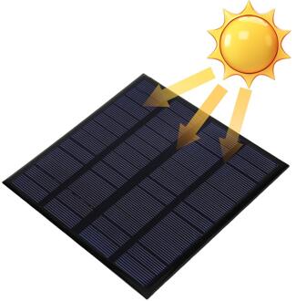 3W 12V 250mA Solar Power Panel A-Klasse Polysilicium Solar Power Panel Battery Charger Panel Voor Thuis verlichting Systeem
