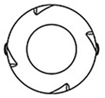 3W 12V IP67 Led Deklicht Outdoor Trappen Stap Lamp Verzonken Vloer Licht Buiten Waterdichte Spot Licht Verzonken ondergrondse Lamp 4 kant / natuurlijk wit 4500K