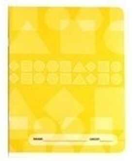 3x Geel basisschool oefenschrift A5