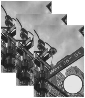 3x Luxe schrift A5 formaat groene harde kaft