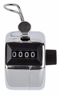 3x Metalen personentellers -  Event personenteller