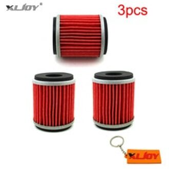 3x Olie Filter Voor Yamaha YZ XT YFZ YBR 250 450 TE SM EC 125 YZ450F XT250 YFZ450 CABALLERO