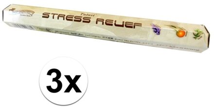3x Pakjes wierook stokjes anti stress 20 stuks - Action products