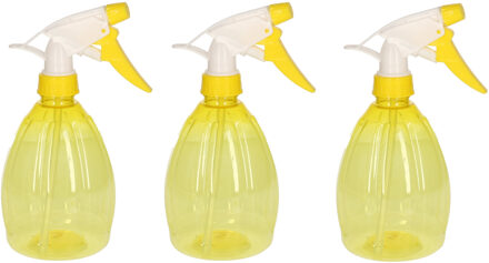 3x Plantenspuiten 500 ml geel