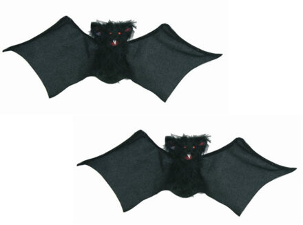 3x stuks horror decoratie vleermuis 42 cm