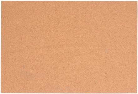 3x stuks kurkplaat/kurkbord - 30 x 45 x 0,3 cm - Memobord - Hobby/knutsel materialen