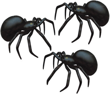 3x stuks opblaasbare spin 91 cm - Horror thema of Halloween feest versieringen