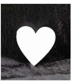 3x stuks piepschuim vorm hartje 50 cm