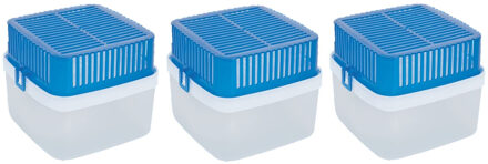 3x stuks vochtopnemers / vochtvangers 1,8 liter met 3x navulling