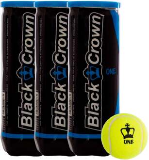 3x verpakking 3 stuks One geel - nosize