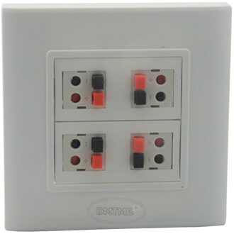 4.0 banaan klankkast speaker home theater muur plaat