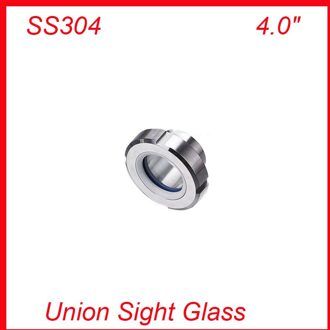 4.0 "SS304 Kijkglas/Sanitaire Union Type voor De Tank/View Glas