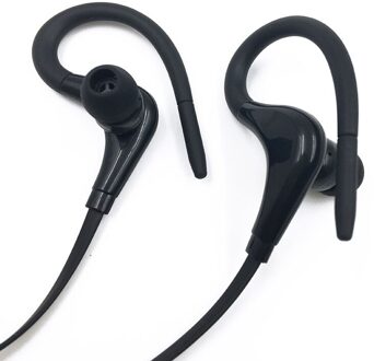 4.1 Draadloze Bluetooth Mini Sport Stereo Bluetooth Headset Oortelefoon Hoofdtelefoon Voor Ios Android Smart Draagbare Telefoon Producten zwart