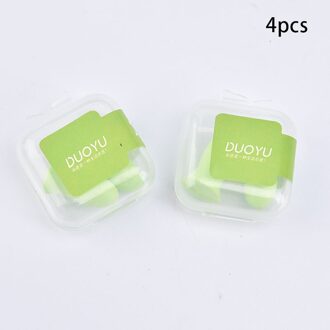 4/10Pcs Slapen Oordoppen Ruisonderdrukking Canceling Verbeterde Versie Soft Foam Oordopje Voor Slaap Steun Ontspannen Medische oordopjes