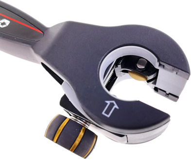 4-22mm, 11196 Model Black Diamond Mini Size Tube Cutter With Ratchet Handle For Copper Aluminum and Stainless Tube Spring cutter