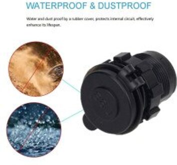 4.2A Dual Poorten Usb Charger Digitale Voltmeter Bescherming Tegen Overlading Voltage Display