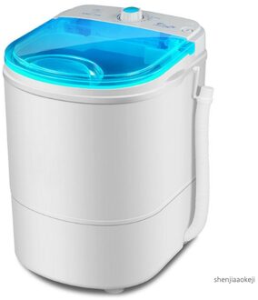 4.2Kg Capaciteit Mini Kleding Wasmachine Thuis/Slaapzaal Semi-Automatische Thuis Wasmachine Single-Vat Wasmachine 220V