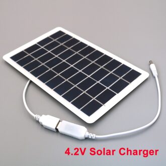 4.2V 8.4V 12.6V Li-Ion Batterij Laadregelaar Zonnepaneel 5V 5W Solar Power Panel System diy Batterij Mobiele Oplader 3.7V accu