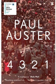 4 3 2 1 (4321) - Boek Paul Auster (0571324649)