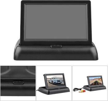 4.3 Inch Hd Opvouwbare Parkeer Rear View Monitor Backup Camera Set