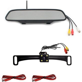 4.3 Inch Hd Wifi Video Backup Camera Spiegel Auto Achteruitrijcamera Reverse Parking System