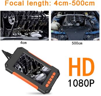 4.3 ''Scherm Borescope Inspectie Cam Draagbare Industriële Endoscoop Camera 1080P Borescope Auto Inspectie Camera Accessoires